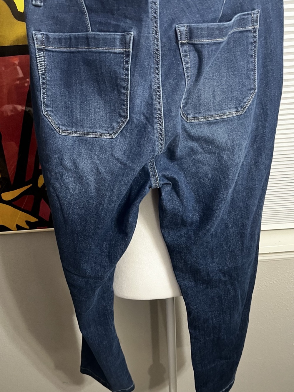 PAIGE Mayslie Ankle Straight Leg Jeans
274 Blue - Picture 8 of 13